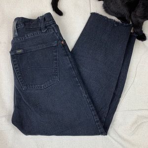 REWORKED VINTAGE LEE Ultra High Rise Barrel jeans
